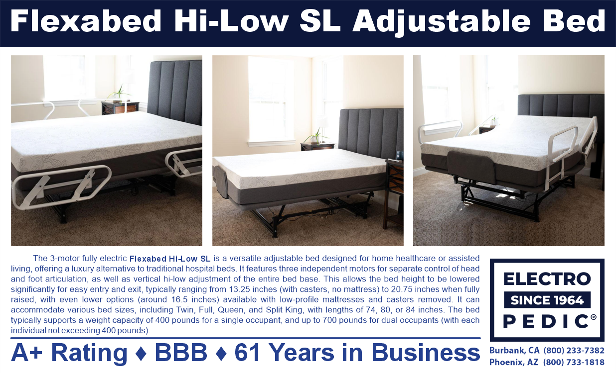 Chandler Electropedic Flexabed Hi-Low SL